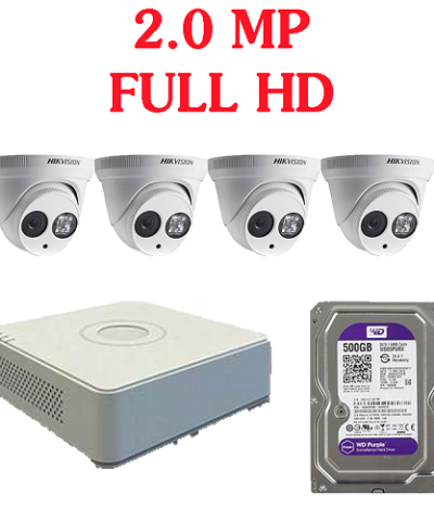 Trọn Bộ 4 Camera HIKVISION 2CE564D0T