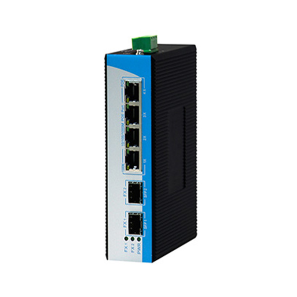 SWITCH POE 4 PORT VỎ SẮT 1000M