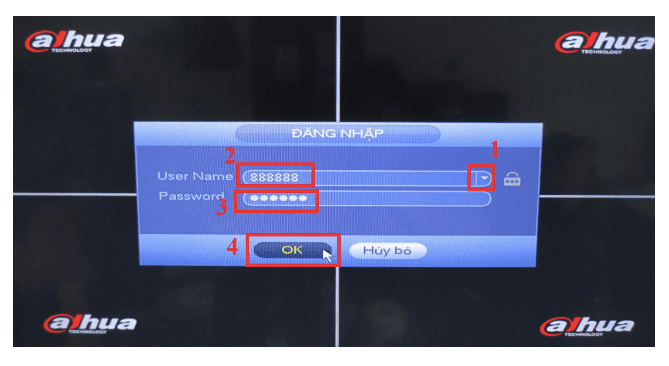 Hướng Dẫn Cách Tạo Thêm Tài Khoản Với Quyền Admin Trên Đầu Ghi Dahua