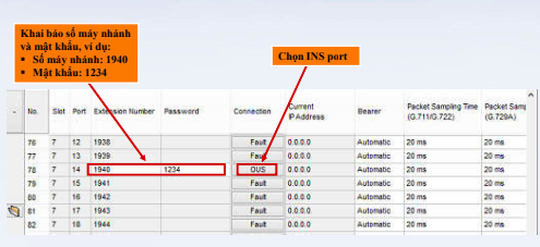 LẬP TRÌNH KX-NS1000
