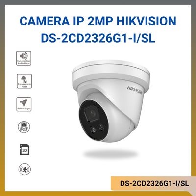 Camera Dome IP hồng ngoại 2MP HIKVISION DS-2CD2326G1-I/SL