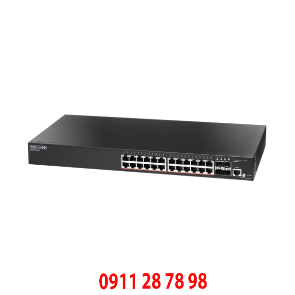 Switch PoE Gigabit 24 Cổng Edgecore ECS2100-28P
