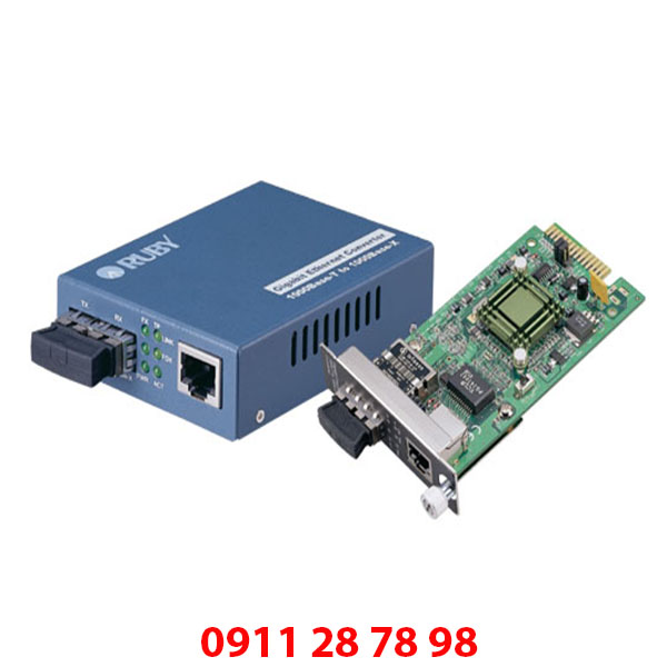 Thiết bị mạng Rubytech media converter GE-C301