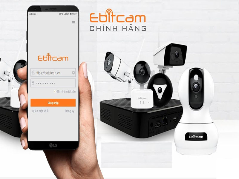 Hướng dẫn cài đặt camera Ebitcam trên máy tính và điện thoại