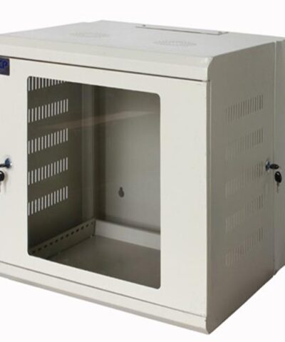Tủ mạng 12U-D600 Bánh xe (Tủ ráp - 2 ốp tháo rời )