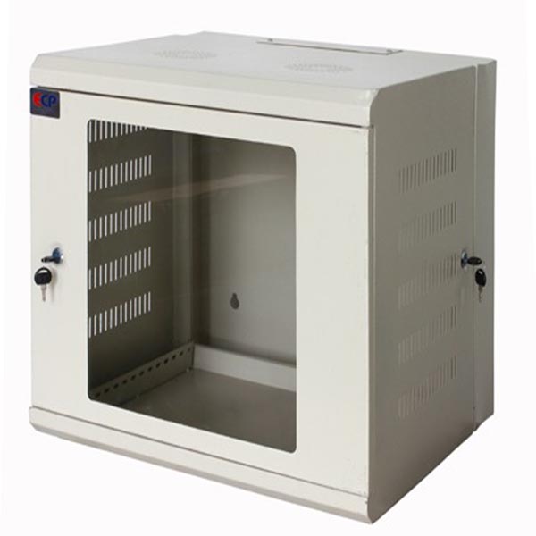 Tủ mạng 12U-D600 Bánh xe (Tủ ráp - 2 ốp tháo rời )