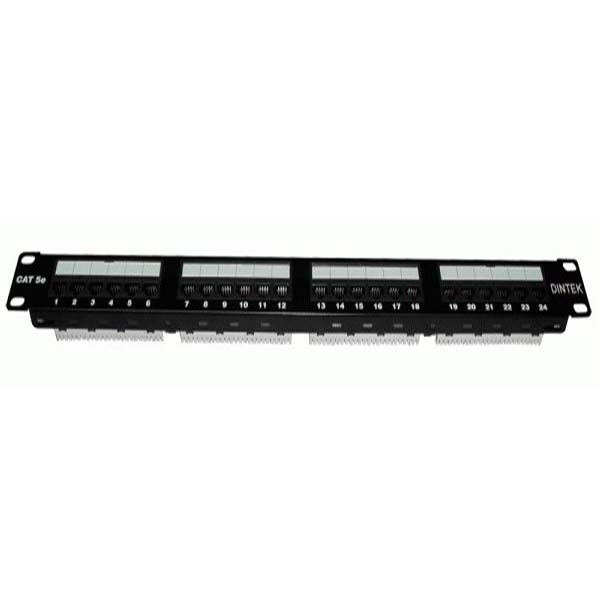Patch panel 24 port CAT.5e Pro Fully shielded