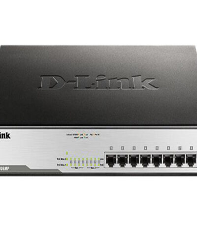Switch PoE Gigabit Max 8 cổng để bàn D-Link DGS-1008MP