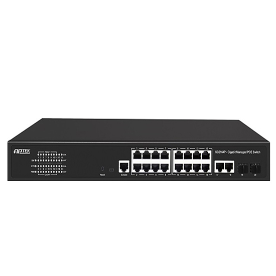 Switch 16 Port POE APTEK SG2164P