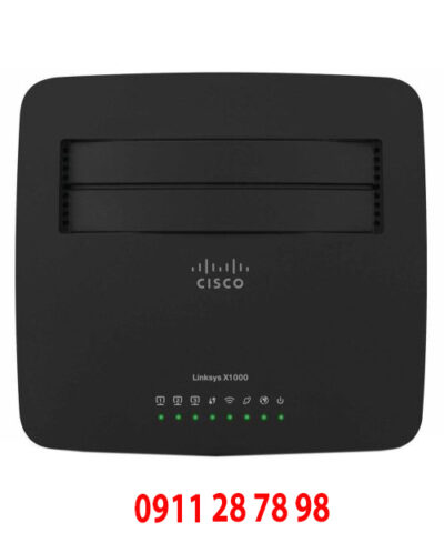 X1000 Linksys N300 Wi-Fi Router with ADSL2+ Modem