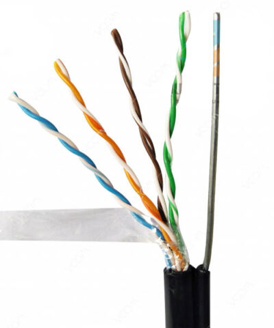 Cáp mạng VCOM CAT5E UTP 24AWG 4PRS - PE - SS