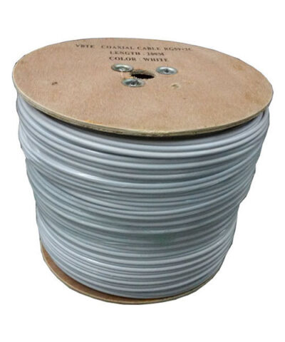 Cáp Đồng Trục Có Nguồn RG59 +2C CU (Màu trắng)