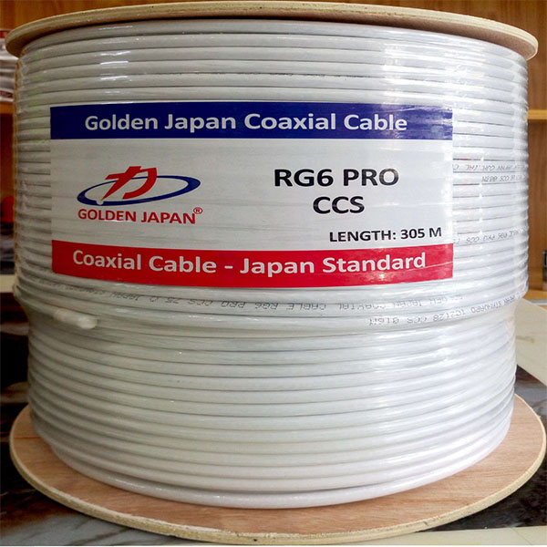 Cáp camera RG6 CCS