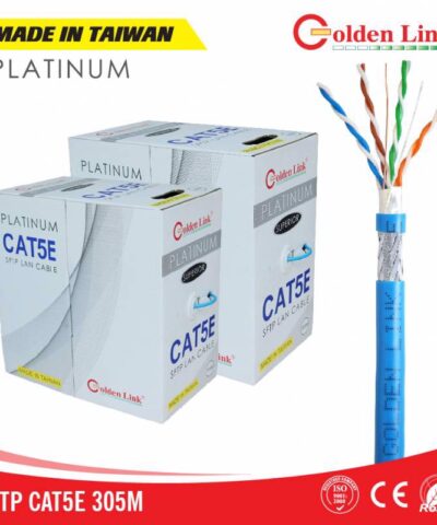 Cáp mạng SFTP CAT5E XANH DƯƠNG (Chống Nhiễu) 100M TW1102-1