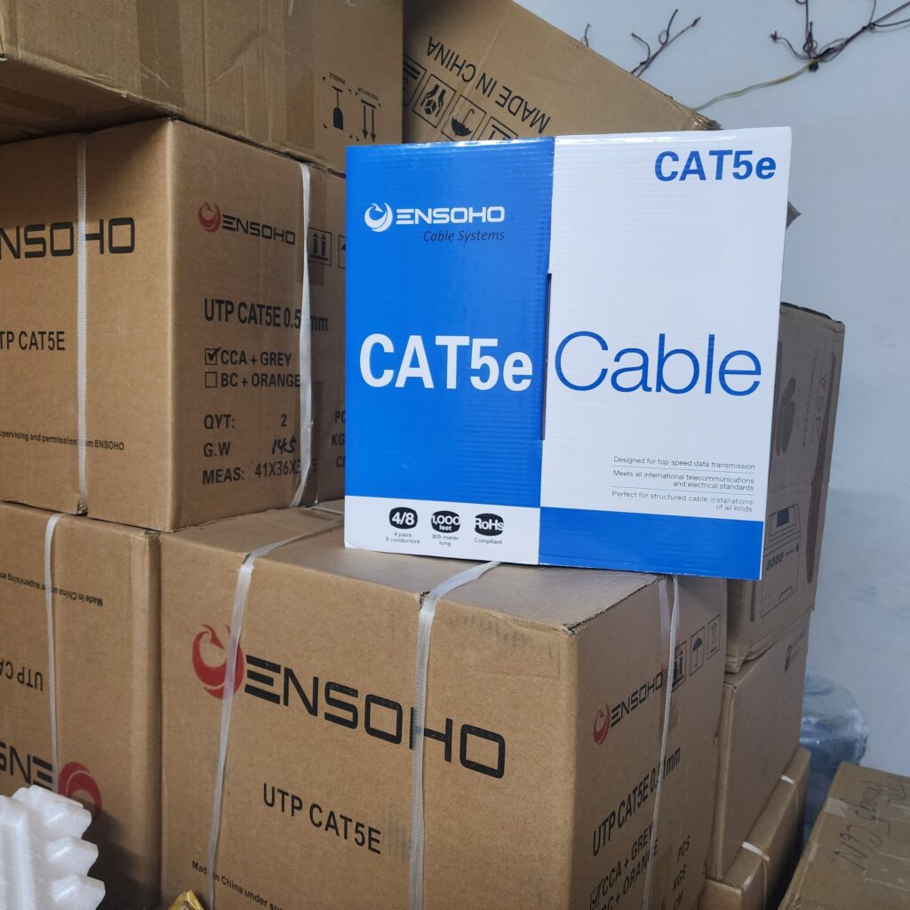 Cáp mạng CAT.5e UTP ENSOHO EN-U5CA24