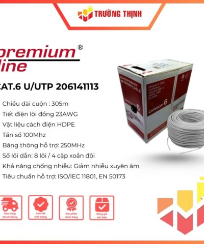 Cáp mạng Cat.6 U/UTP Premium Line (206141113)