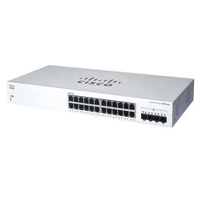 Switch CISCO CBS220-24T-4X-EU