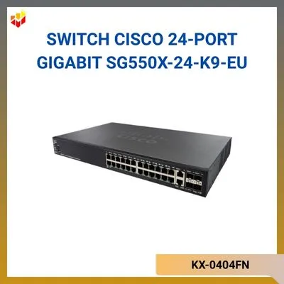 Switch CISCO SG550X-24-K9-EU 24 port Gigabit Stackable