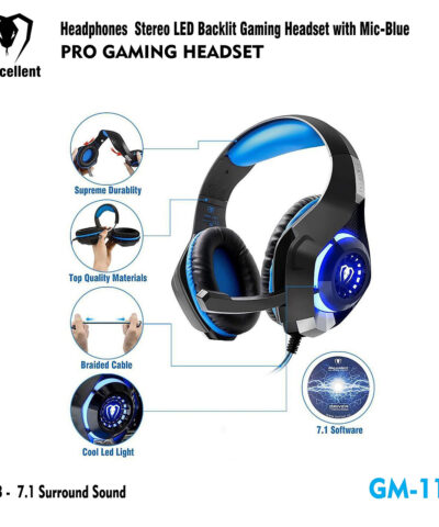 Tai Nghe Beexcellent GM-110 7.1 LED Gaming