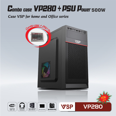Bộ Case Nguồn VP280