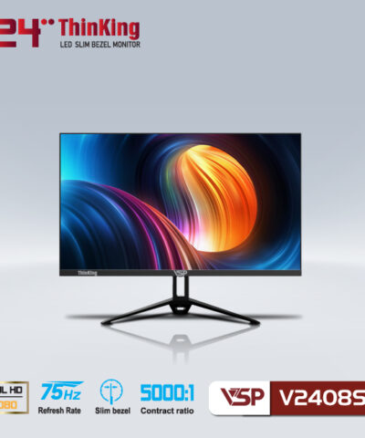 Màn Hình Phẳng 24" VSP - V2408S Màu Đen