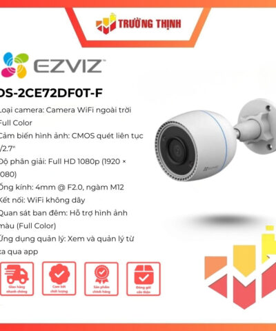 Camera EZVIZ CS-H3C-R100-1K2WFL IP67 full color 2MP
