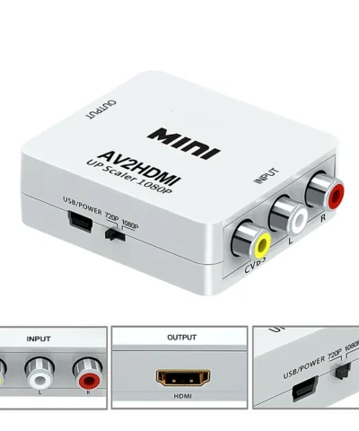 Box Chuyển mini AV - HDMI