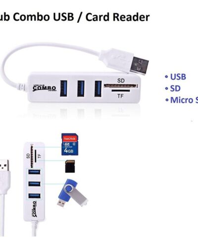 Hub Combo USB/đọc thẻ