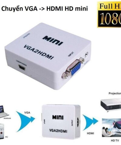 Box chuyển VGA - HDMI mini