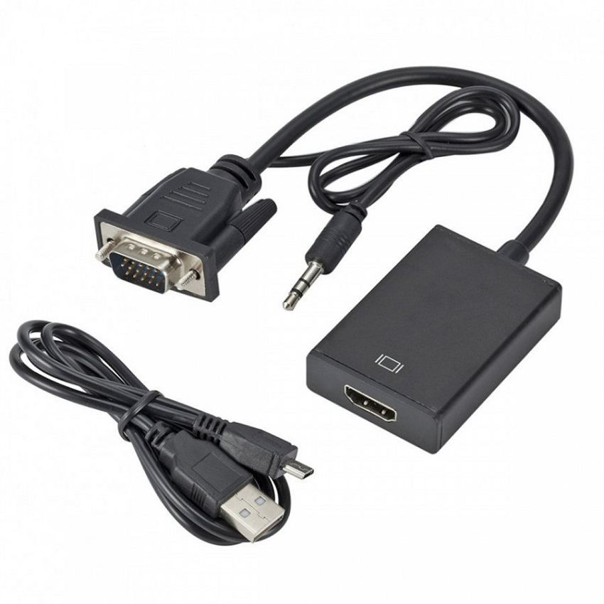 Cáp Chuyển VGA ra HDMI
