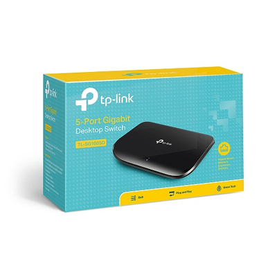 Switch TP-Link TL-SG1005D 5 Port Gigabit 10/100/1000 Mbps