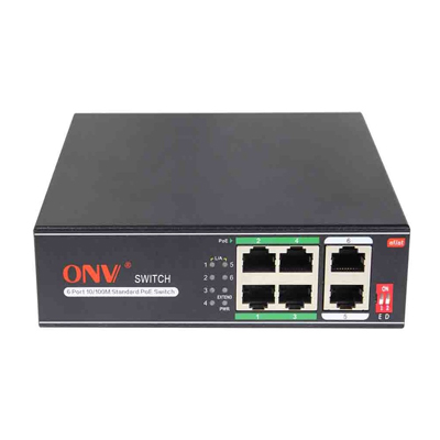 Switch Poe ONV 4 port H1064PHC 10/100M