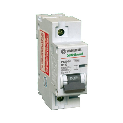 Cầu dao tự động CB Tép 1P-100A10kA PS100H/1/D100 Sino
