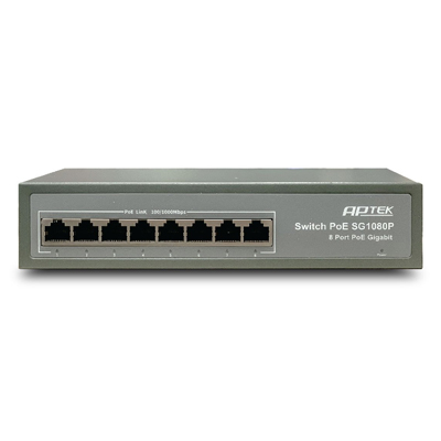 Switch 8 Port POE APTEK SG1080P