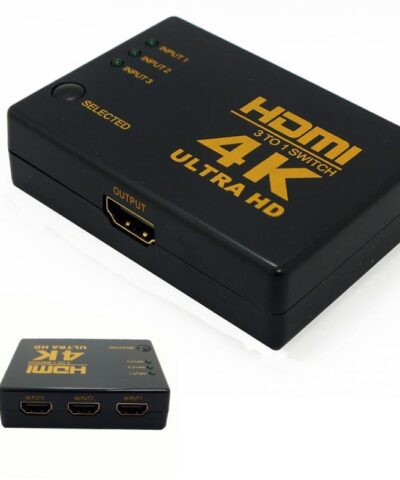 Hub 3HDMI ra 1 HDMI Chuẩn 4K (có Remote)