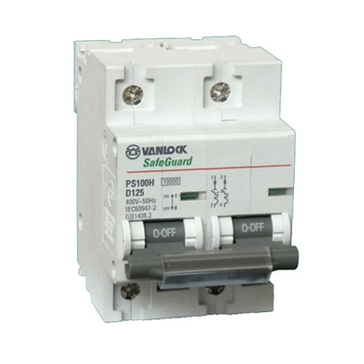 Cầu dao tự động CB Tép 2P-80A10kA PS100H/2/D80 Sino