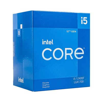 CPU Intel GEN I5-12400F Box Chính Hãng