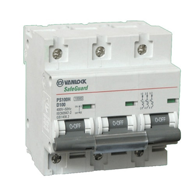 Cầu dao tự động CB Tép 3P-100A10KA PS100H/3/D100 Sino