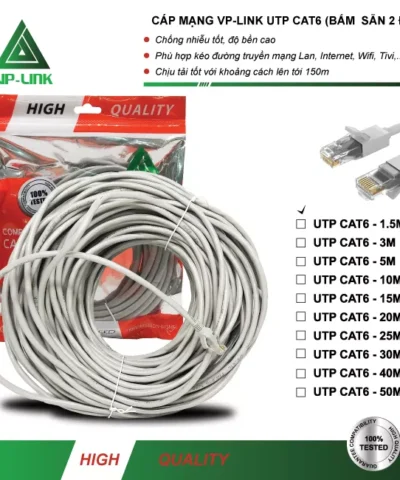 Cable Lan VP-Link Cat 6E - 30m