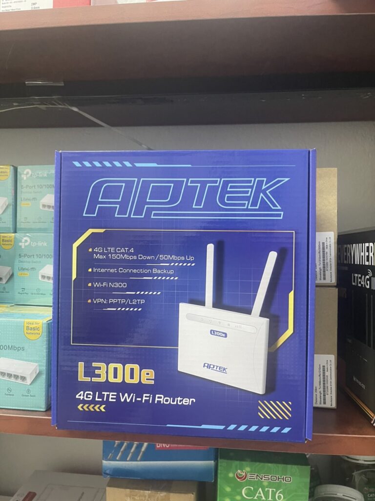 Bộ Router Wifi 4G/LTE APTEK L300e