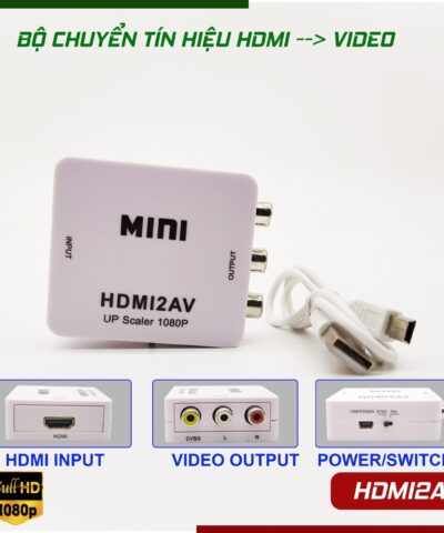 Box Chuyển mini HDMI - AV