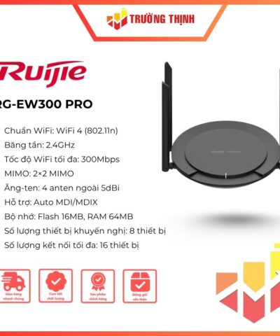 Bộ phát Smart Home WiFi RUIJIE RG-EW300 PRO 300Mbps