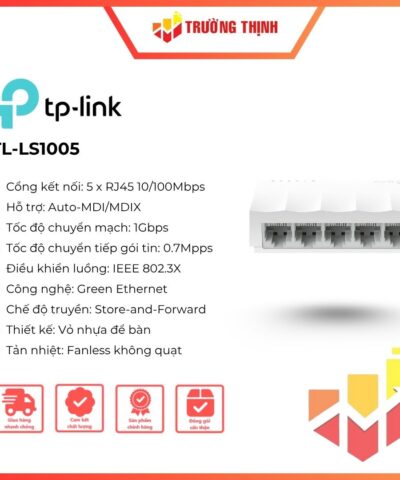 Switch TP-Link 5 Port 10/100M TL-LS1005 để bàn