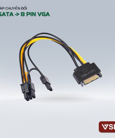 Cáp Sata - 8PIN(6+2)
