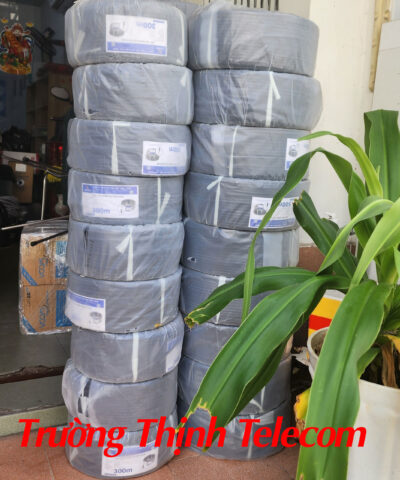 CÁP ĐEN 4 LÕI 1 TIM (500m) có cường lực