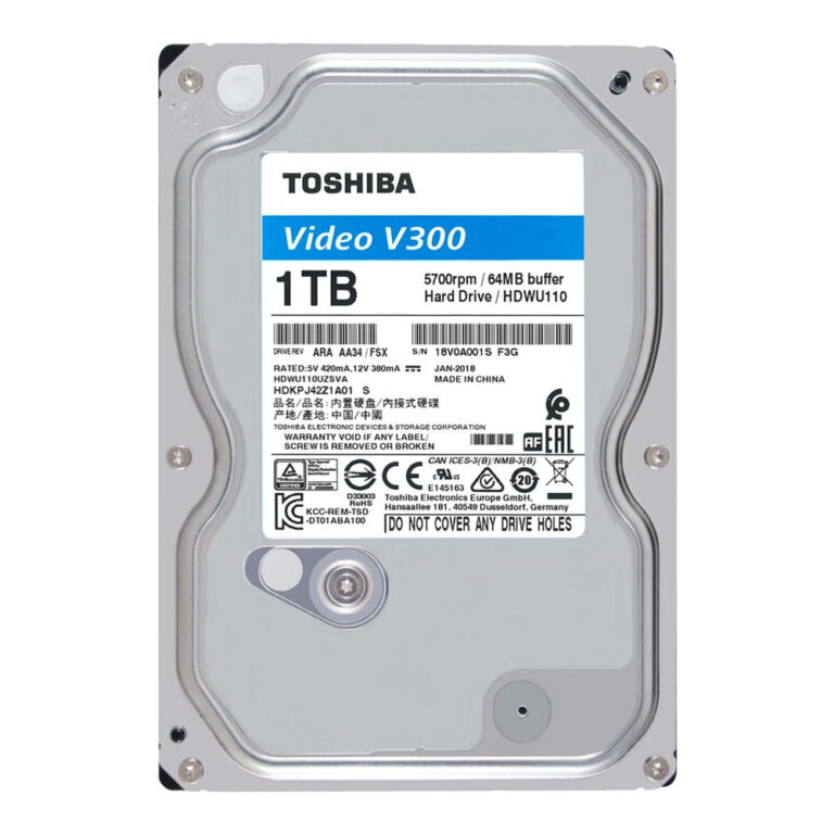 Ổ cứng Toshiba 1TB V300 VideoStream (HDWU110UZSVA)