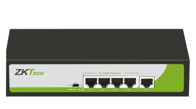 Switch POE 4-Port 10/100Mbps ZKTeco PE041-55-C