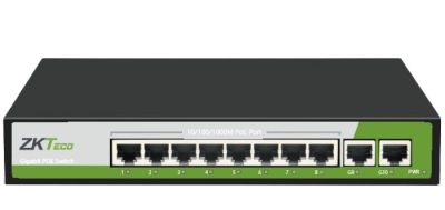 Switch POE 8-Port 10/100/1000Mbps ZKTeco PE082-120-G