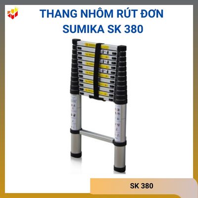 Thang nhôm rút đơn Sumika SK 380