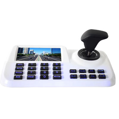 Bộ Điều Khiển Bàn Phím IP PTZ Màn Hình LED HD 5 Inch